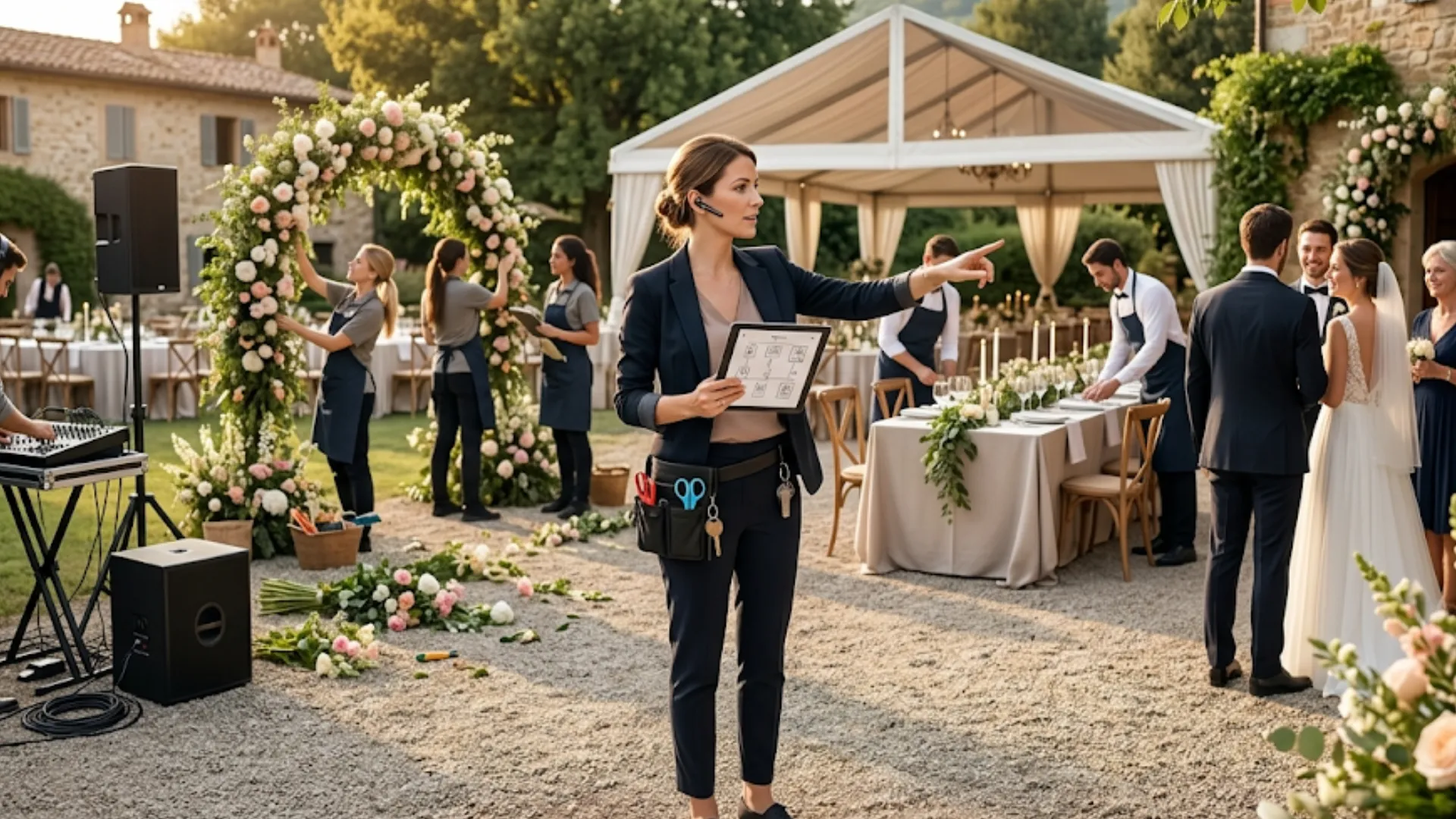 Qué hacer como planner el día de la boda
